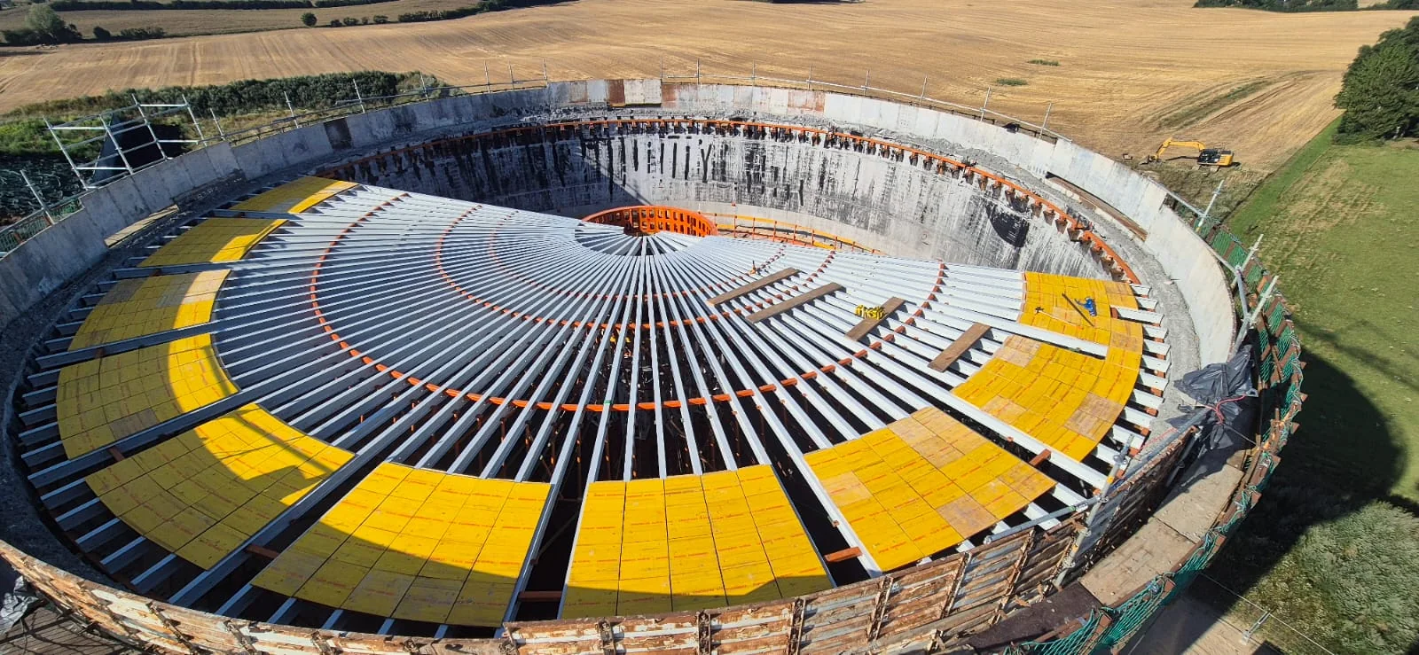 Industrial steel structures